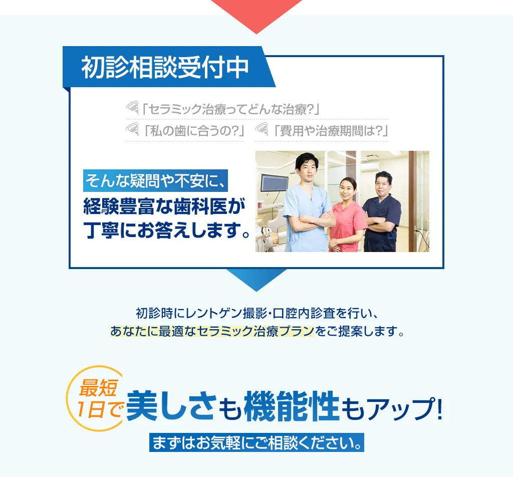 初診相談受付中