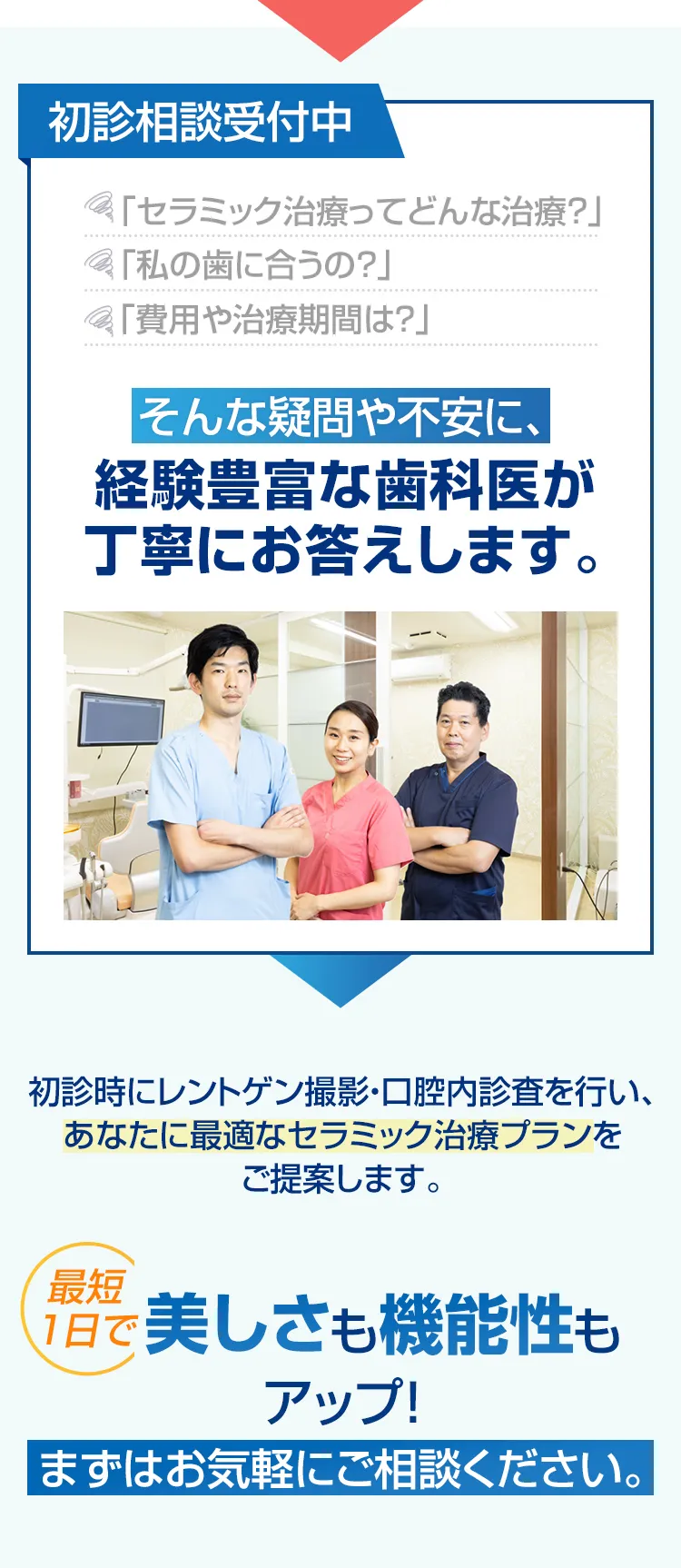 初診相談受付中